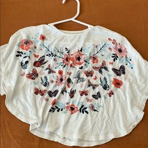 Butterfly tee